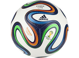 Adidas Brazuca Junior 350 Ball für Jugendliche Adidas Brazuca Junior 350 Gramm Ball der WM 2014