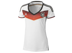 Adidas DFB Trikot WM 2014 für Frauen Das Deutschland Trikot WM 2014 für Frauen jetzt mit dem Adidas DFB Home Womens Jersey kaufen