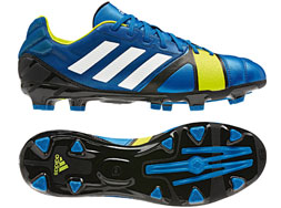 Adidas Nitrocharge 3.0 TRX FG blue beauty Die Adidas Nitrocharge 2.0 TRX FG im blauen Design als Fußballschuhe