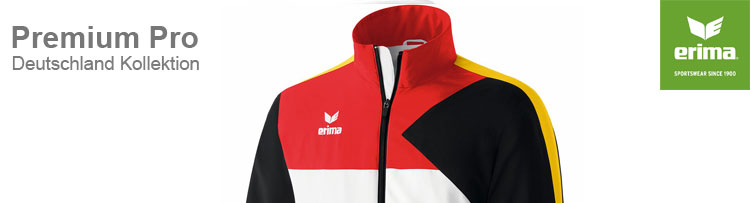 Erima Premium One Deutschland Kollektion Erima Premium One Deutschland Kollektion für Verbände und Vereine