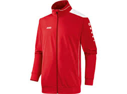 Jako Cup Polyesterjacke im Teamline Look kaufen Die Jako Cup Polyesterjacke als Sportjacke für den Trainingsanzug der Teamline