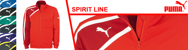 Puma Spirit Teamline für Vereine Die Puma Spirit Line Sportbekleidung und Sportaritkel