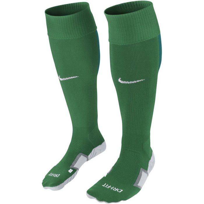 Nike Team Stadium II OTC Sock - pine green/dark cypr - Gr. xs