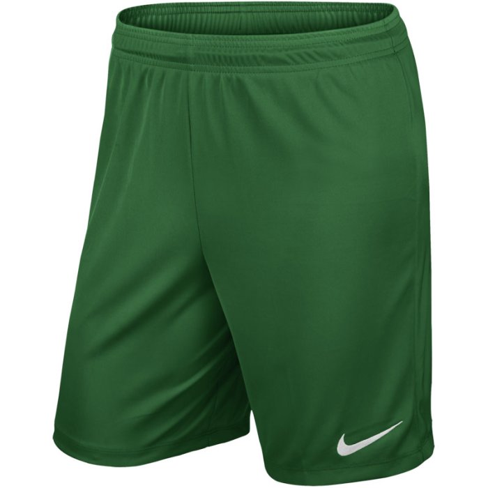 Nike Park II Knit Short - pine green/white - Gr. kinder-s