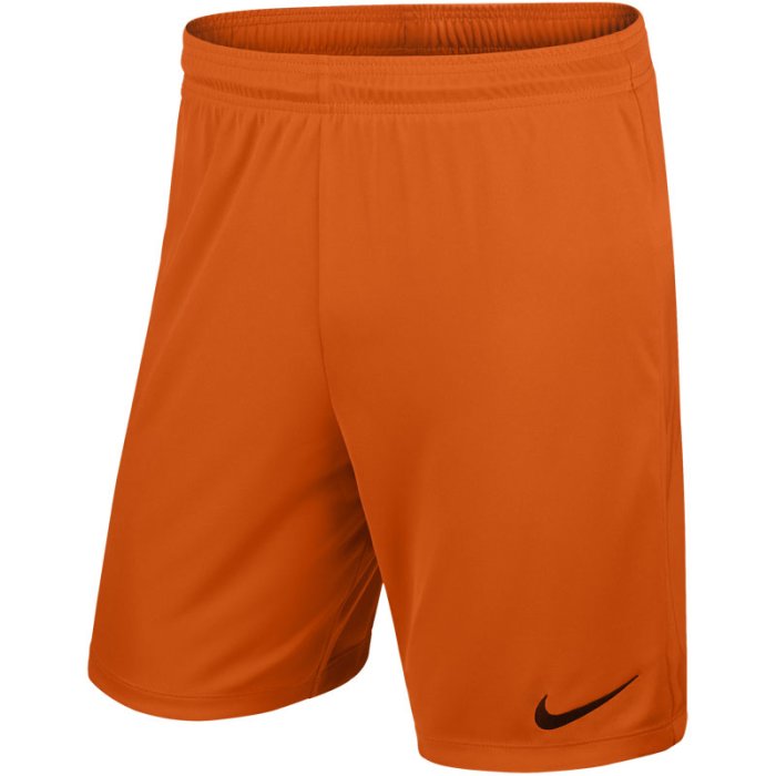 Nike Park II Knit Short - safety orange/black - Gr. kinder-xs