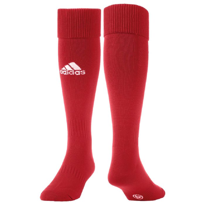 Adidas Milano Socke - university red/white - Gr. 40/42