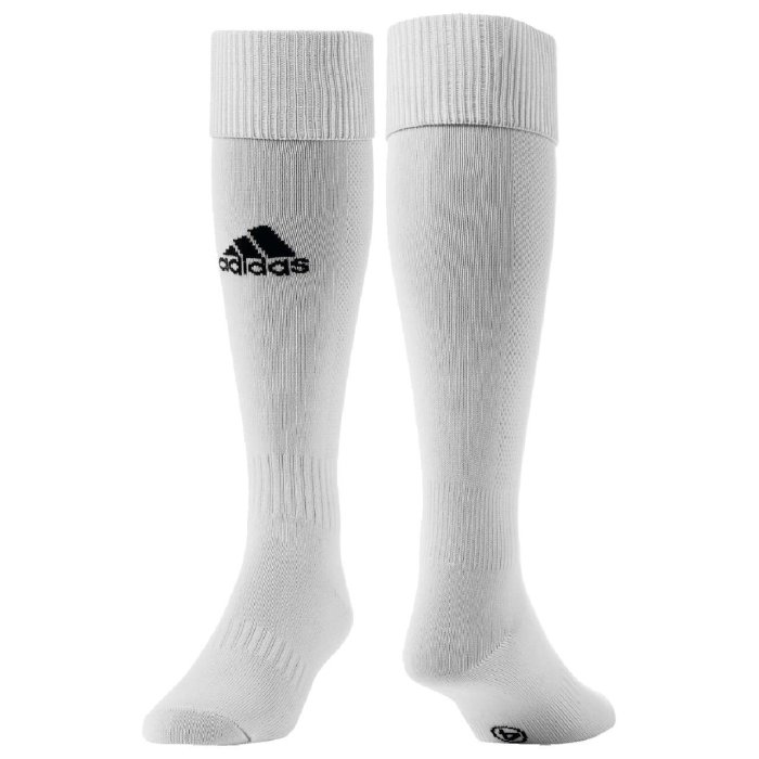 Adidas Milano Socke - white/black - Gr. 46/48