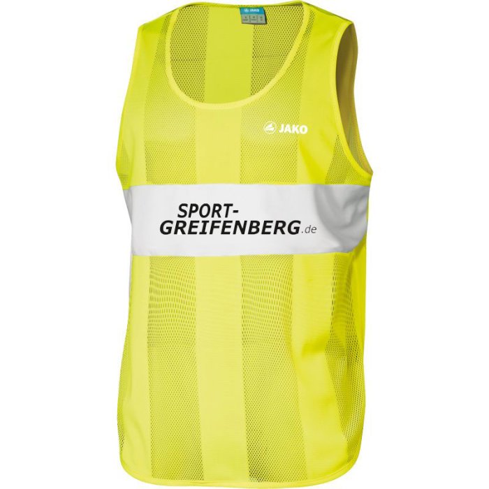 Jako Sport Greifenberg Kennzeichenhemd 03 neongelb Junior
