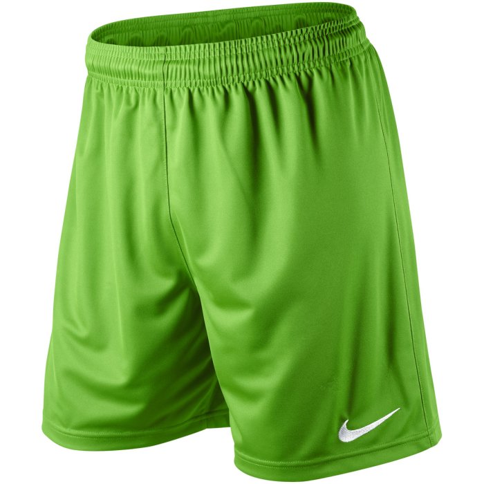 Nike Park Knit Short - action green/white - Gr. s