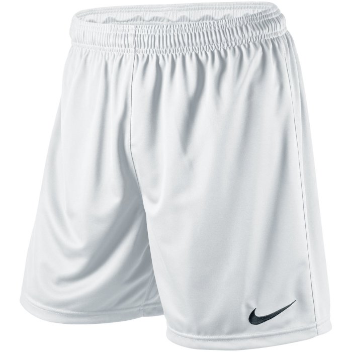 Nike Park Knit Short mit Slip - white/black - Gr. kinder-m
