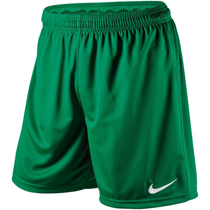 Nike Park Knit Short mit Slip - pine green/white - Gr. kinder-xs