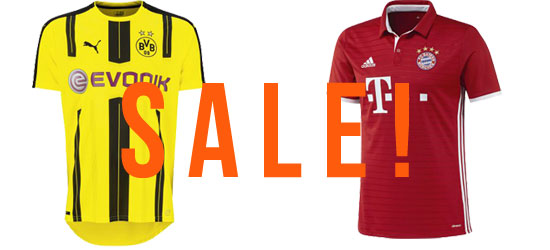 ⚽  Fan Sale mit 50% Rabatt ⚽