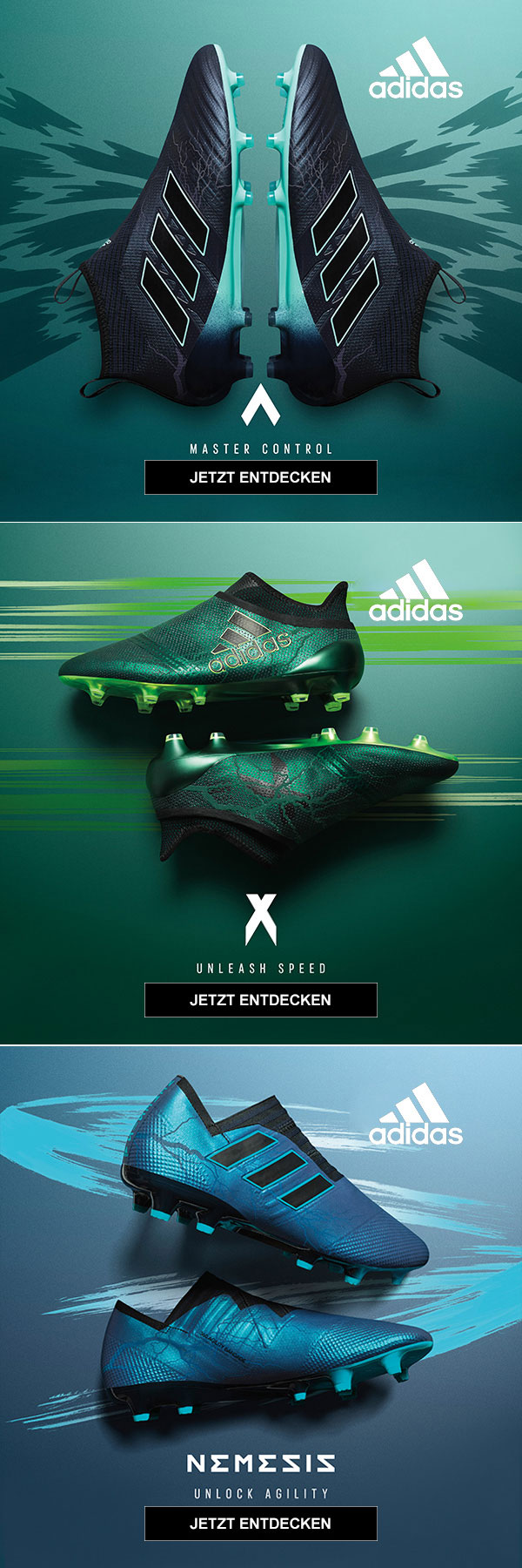 ⚽ Hol dir jetzt schnell die neuen exklusiven Adidas Fußballschuhe mit 40% Rabatt ⚽