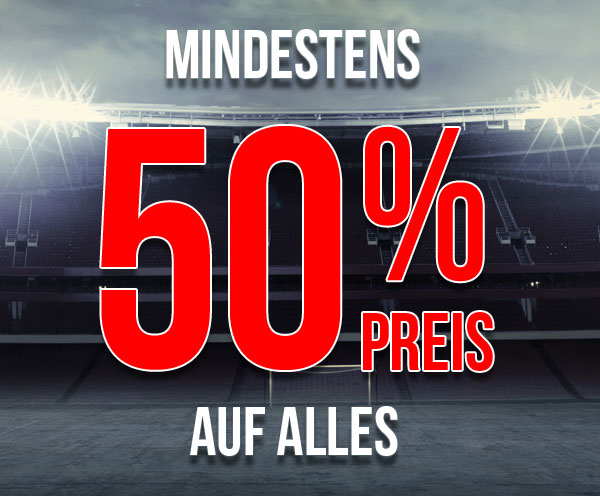 ⚽ Heute bekommst du mindestens 50% Rabatt auf Artikel von Adidas, Puma, Jako uvm ⚽