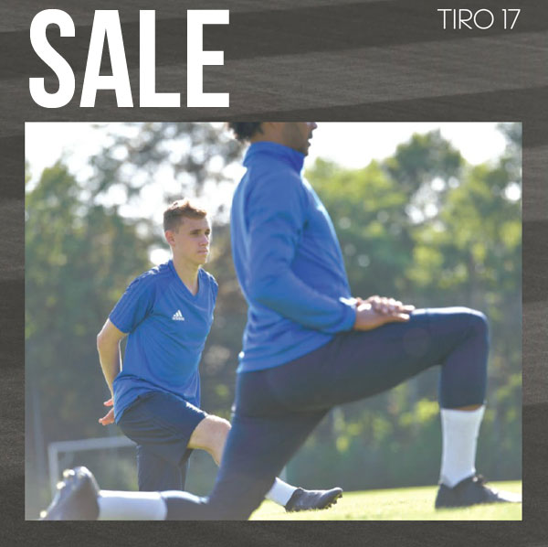 ⚽  Mach deine Ausrüstung komplett und hol dir die ®adidas Tiro 17, Sereno 14 und Core 15 Sale Artikel ⚽