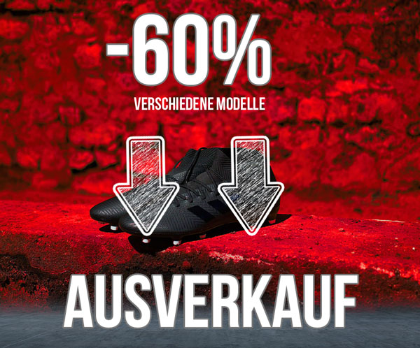 Ende, aus und vorbei! Für die diese adidas nike und puma Schuhe gibt es kein Platz mehr am Lager.