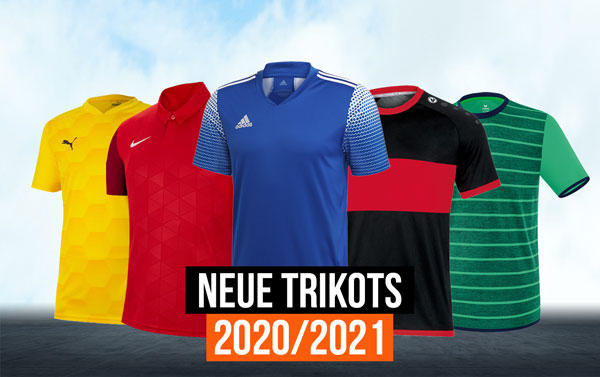 Erlebe jetzt die neuen Sport und Fußball Trikots für 2020/20201.