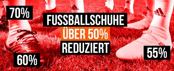 So günstig gab es Fußballschuhe bei uns noch nie!