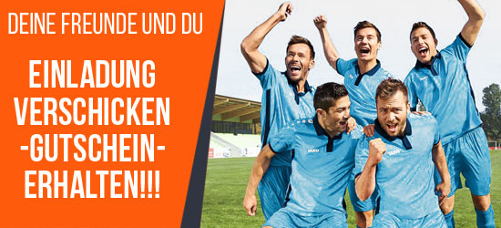 ⚽ Gutschein als Dankeschön ⚽