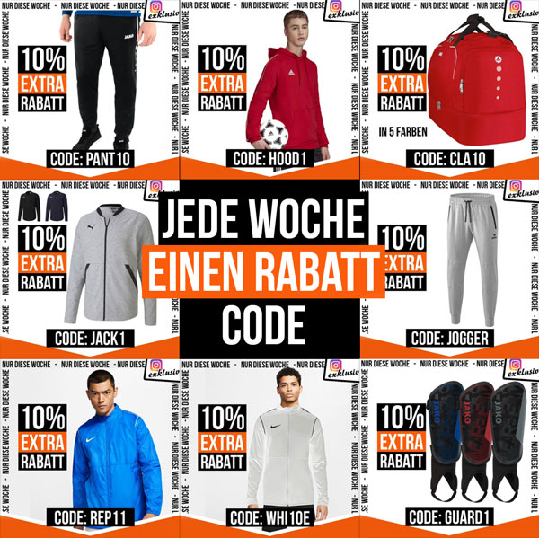 Heute wollen wir dir einen 10% Rabatt Code schenken und dir sagen wie du jede Woche einen bekommen kannst.