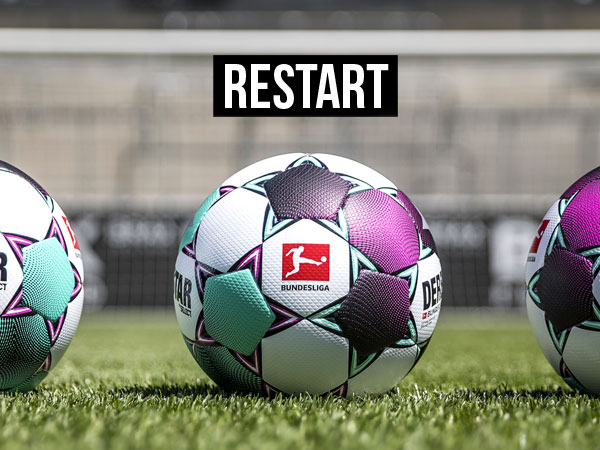 Es ist soweit! Hier sind die Fußbälle für den Restart im Fußball