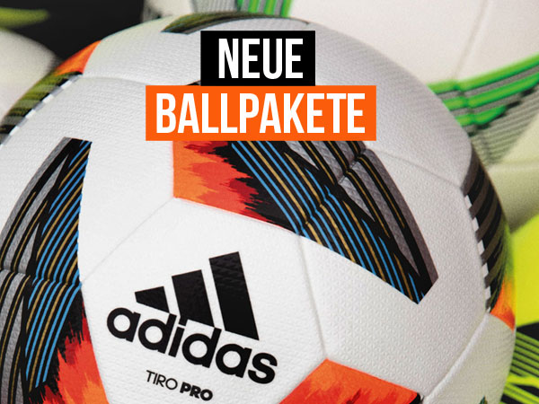 Zum Start in diese neue Saison haben wir 3 neue Ballpakete zusammengestellt.