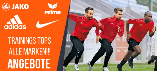 ⚽ Sweats und Trainings Tops reduziert bestellen ⚽