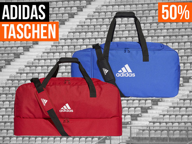 Jetzt bekommst du die Sporttaschen von adidas um 50% reduziert.