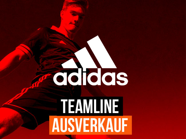 jetzt hast du die Möglichkeit mit unseren adidas Sale Angeboten die Teamline Artikel noch günstiger zu bestellen!