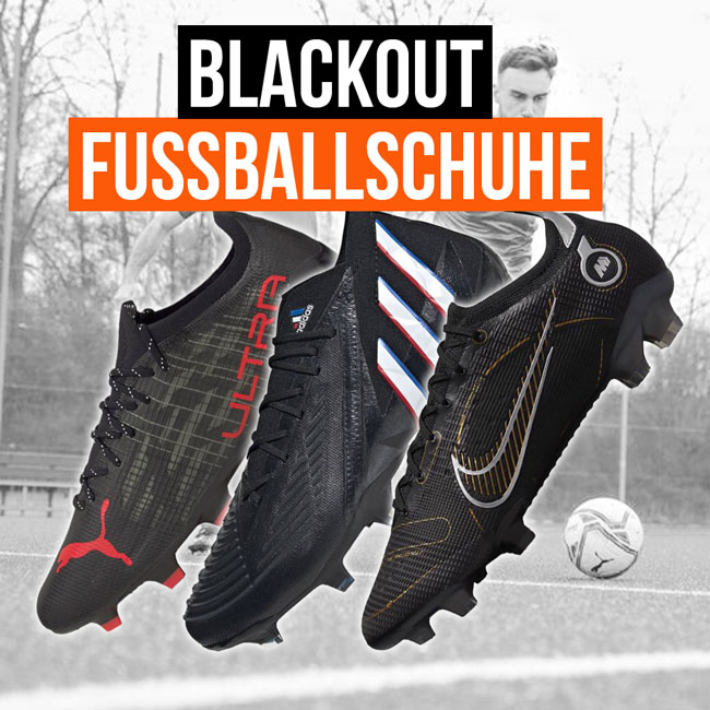 Wenn du Fußballschuhe liebst dann darfst du diese schwarzen Fußballschuhe nicht verpassen.