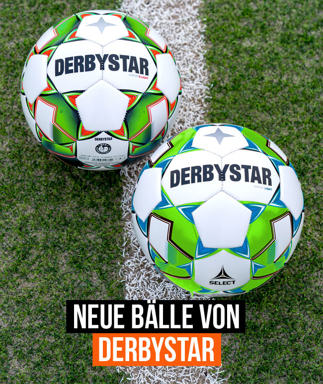 neue Derbystar Fußbälle im Shop bestellen