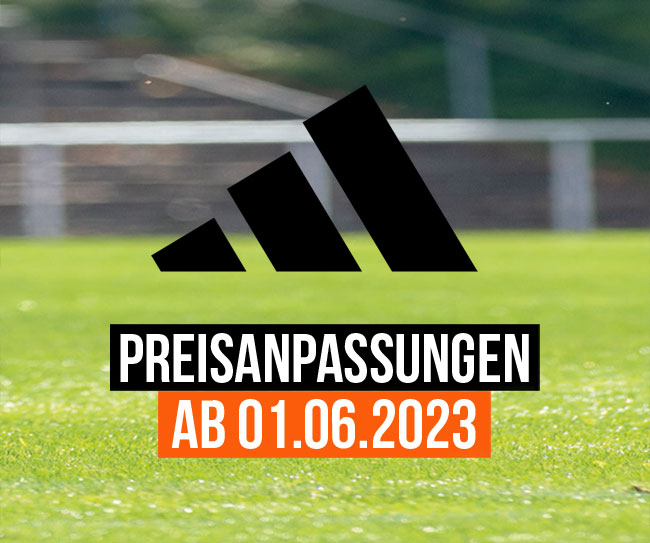 Das ist deine Chance noch zu alten Preisen die adidas Sportbekleidung zu bestellen!