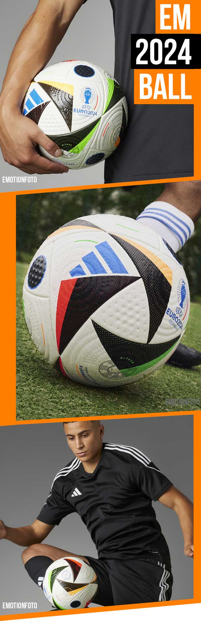 Hier wartet dein adidas Fußballliebe Ball der EM 2024 auf dich!