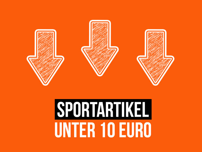 Hol dir Sportartikel jetzt so günstig wie noch nie und das für unter 10 Euro.