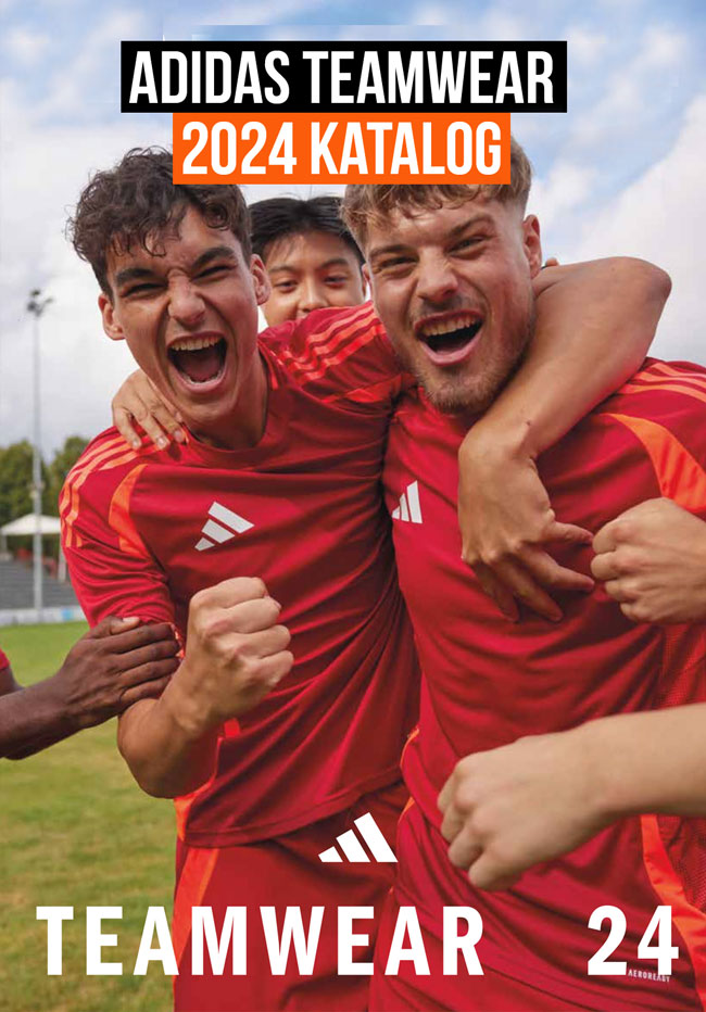 Hol dir den neuen adidas Teamwear 24 Katalog online oder auch als PDF