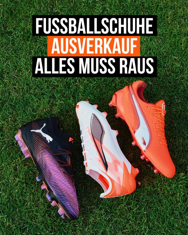 Fußballschuhe Sale mit allen Größen und von allen Marken