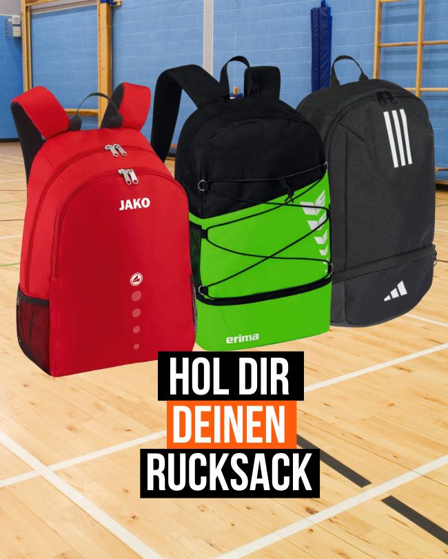 jetzt Angebote für Rucksäcke zum Schulanfang oder Teamsport sichern. 