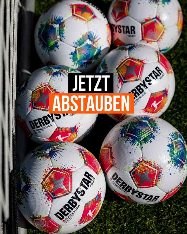 alle Bundesliga Bälle jetzt noch günstiger abstauben.