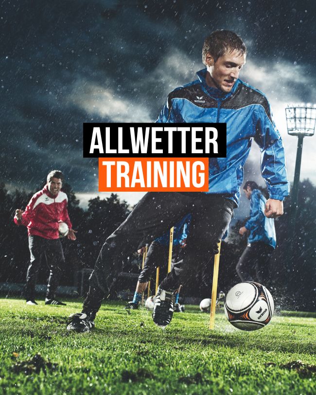Sicher dir deine Trainingsbekleidung für den Herbst zum Training bei jedem Wetter.
