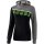 Erima 5-C Kapuzensweatshirt black/greymelange/white