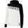 Erima 5-C Kapuzensweatshirt white/black/dark grey