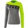 Erima 5-C Longsleeve grey melange/lime pop/black