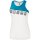 Erima 5-C Tank Top white/oriental blue/colonial blue