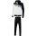 Erima 5-C Trainingsanzug Mit Kapuze white/black/dark grey