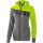 Erima 5-C Trainingsjacke Mit Kapuze grey melange/lime pop/black