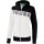 Erima 5-C Trainingsjacke Mit Kapuze white/black/dark grey