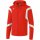 Erima Classic Team Trainingsjacke Mit Kapuze rot/weiß