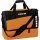 Erima Club 5 Sporttasche mit Bodenfach orange/schwarz