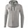 Erima Essential Kapuzensweatjacke light greymelange/black