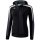 Erima Liga Line 2.0 Trainingsjacke Mit Kapuze black/white/dark grey